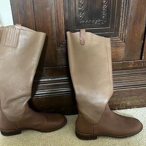 Ellen degeneres boots brown tan size 8